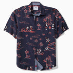 Tommy Bahama Men's Disney Barbeque Blastoff Camp Shirt - Kingdom Blue