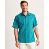 Tommy Bahama Men's Maui Border Silk Camp Shirt - Shipwreck
