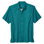 Tommy Bahama Men's Maui Border Silk Camp Shirt - Shipwreck