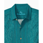 Tommy Bahama Men's Maui Border Silk Camp Shirt - Shipwreck