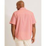 Tommy Bahama Men's Bahama Coast Tropic Geoscape Camp Shirt - Lt Havana