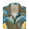 Tommy Bahama Men's Pineapple Petal Silk Camp Shirt - Blue Ash