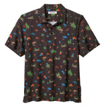 Tommy Bahama Men's Bahama Coast Palm Villa Polo Shirt - Black Velvet