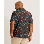 Tommy Bahama Men's Bahama Coast Palm Villa Polo Shirt - Black Velvet