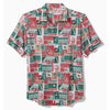 Tommy Bahama Men's Bahama Coast Gift Wrap Christmas Camp Shirt - Havana