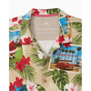 Tommy Bahama Men's Santas Day Off Christmas Camp Shirt - Nomad Khaki