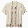 Tommy Bahama Men's Holiday In Paradise Embroidered Camp Shirt - Moonbeam