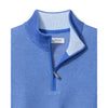 Tommy Bahama Men's IslandZone New Coolside Legend Half Zip Pullover Sweater - Mountain Bluebell