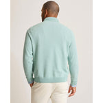 Tommy Bahama Men's IslandZone New Coolside Legend Half Zip Pullover Sweater - Aquifer Heather