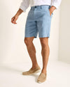 Tommy Bahama 10-Inch Beach Coast Linen Flat Front Shorts - Maritime