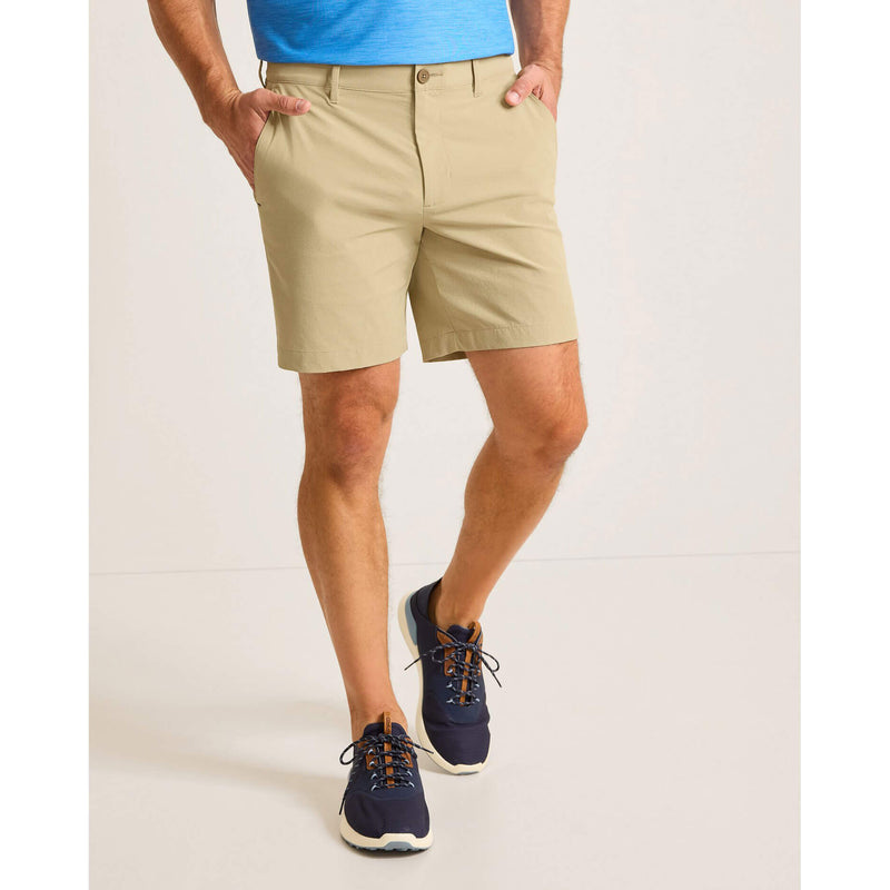 Tommy Bahama Men's IslandZone 7-Inch Chip Shot Shorts - Stone Khaki
