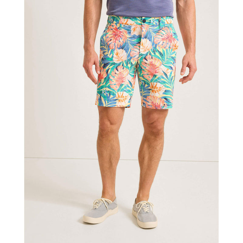 Tommy Bahama Men's IslandZone 9-Inch Chip Shot Positano Palms Shorts - Lychee