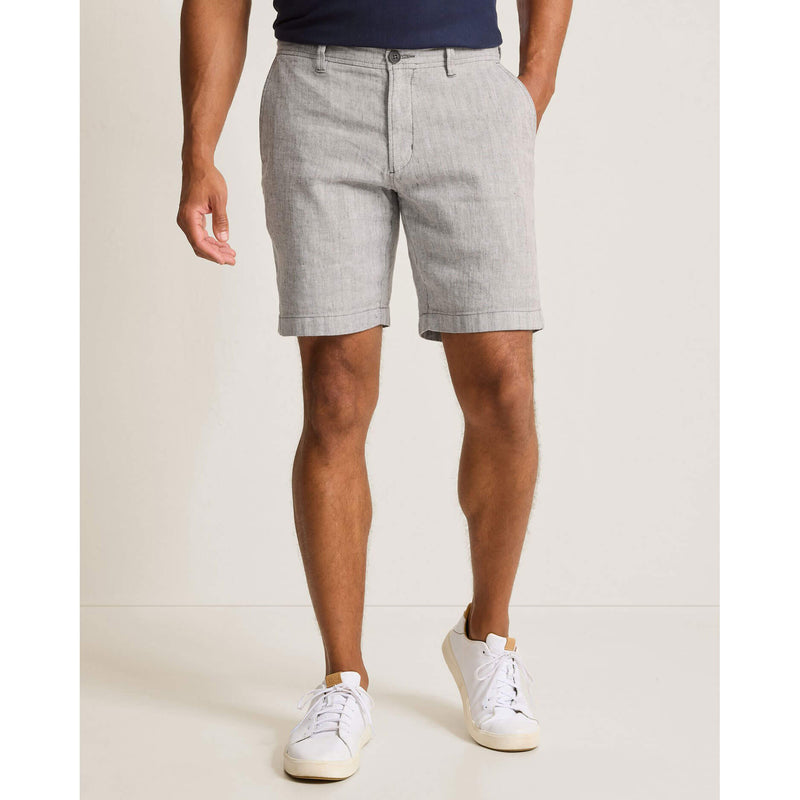 Tommy Bahama Men's 9-Inch Beach Coast Linen Shorts - Bala Shark