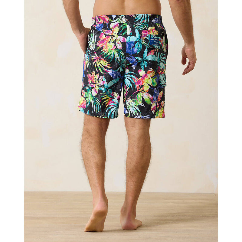 Tommy Bahama 9-Inch Baja Hasta La Fuego Boardshorts - Black