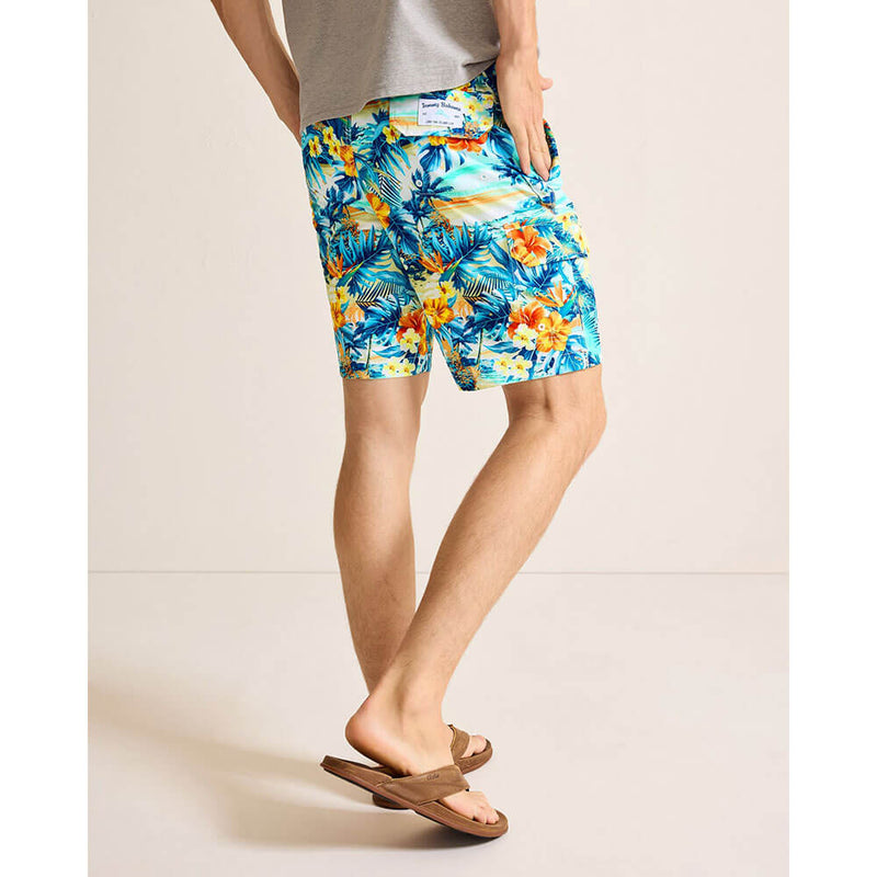 Tommy Bahama 9-Inch Baja Surfside Sounds Boardshorts - Kohala Teal