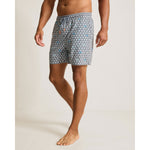 Tommy Bahama Men's 6-Inch Naples Tile Pool Geo Swim Trunks - Summer Grey