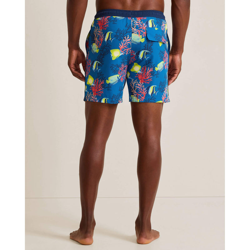 Tommy Bahama Men's 6-Inch Naples Fishanado Swim Trunks - Victoria Blue