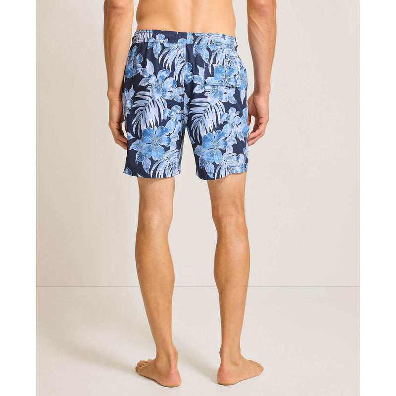 Tommy Bahama Men's 6-Inch Naples Ravello Blooms Swim Trunks - Island Navy