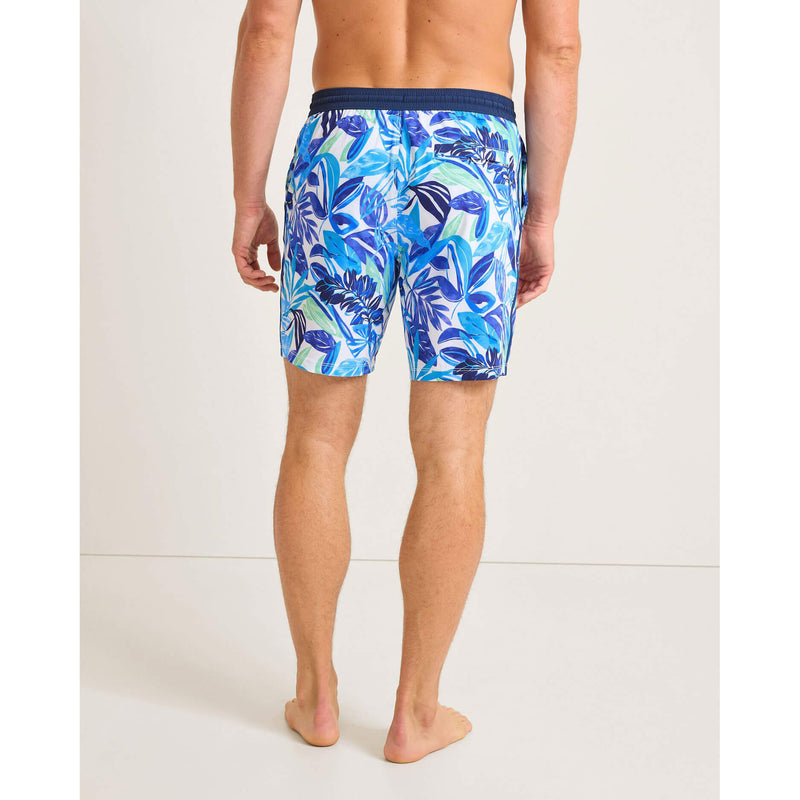 Tommy Bahama Men's 8-Inch Baja Marina Swim Trunks - Beach Glass Blue