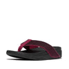 FitFlop Surfa Sequin Toe Post Sandals - Ruby