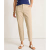 Tommy Bahama Women's Raw Edge Crop Chino Pants - Khaki Sand
