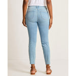 Tommy Bahama Women's High Rise Ankle Raw Hem Jeans - Castaway Wash