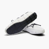 SWIMS Braided Lace Loafer - White/Navy
