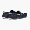 SWIMS Braided Lace Loafer - Navy/White*