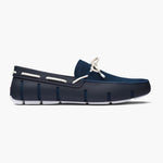 SWIMS Braided Lace Loafer - Navy/White*