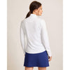 Tommy Bahama Women's IslandZone Playa Vista Quarter Zip Sweatshirt - White