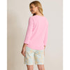 Tommy Bahama Women's Ashby Isles Rib 3/4 Sleeve Scoop T-Shirt - Primrose Pink