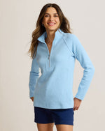 Tommy Bahama Women's New Aruba Half Zip Pullover Sweater in
