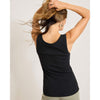 Tommy Bahama Women's Sunset Bay Rib Tank Top - Black