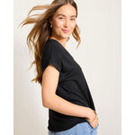Tommy Bahama Women's Kauai V-Neck Top - Black