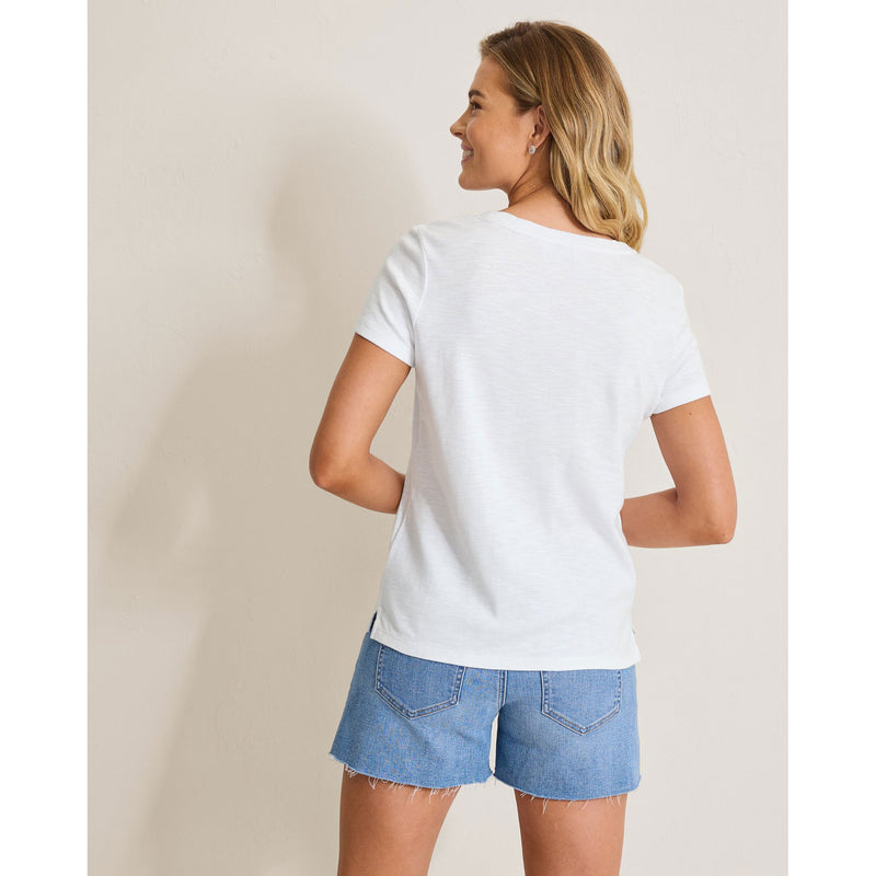Tommy Bahama Women's Ashby Isles Garden Villa T-Shirt - White