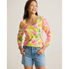 Tommy Bahama Women's Ashby Isles Tropicana Isle T-Shirt - White