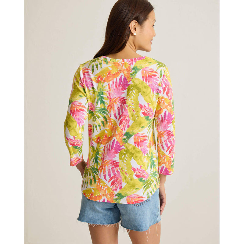 Tommy Bahama Women's Ashby Isles Tropicana Isle T-Shirt - White