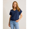 Tommy Bahama Women's Marina Del Mar V-Neck Top - Coastline