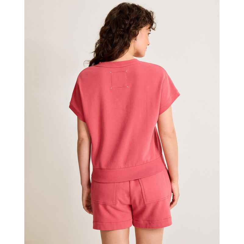 Tommy Bahama Women's Marina Del Mar V-Neck Top - Wild Geranium