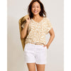 Tommy Bahama Women's Kauai Inlet Ikat Top - Golden Honey