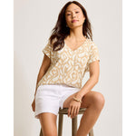 Tommy Bahama Women's Kauai Inlet Ikat Top - Golden Honey