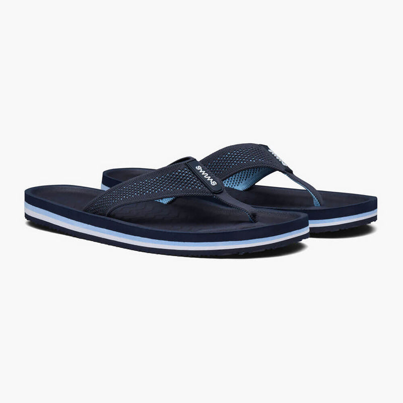 SWIMS Napoli Flip Flop Sandals - Navy/Spray Blue*