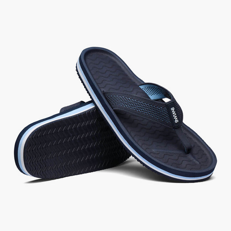 SWIMS Napoli Flip Flop Sandals - Navy/Spray Blue*
