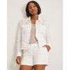 Tommy Bahama Women's Two Palms Flora Fresco Linen Jacket - White