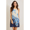 Tommy Bahama Women's Flora Fresco Sleeveless Silk Shift Dress - Coastline