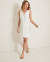 Tommy Bahama Women's Palm-A-Dora Split Neck Dress - White