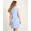 Tommy Bahama Women's Palm-A-Dora Split Neck Dress - Buccaneer Blue