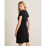 Tommy Bahama Women's Sophia Short Sleeve Short Dress - Black