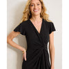 Tommy Bahama Women's Sophia Short Sleeve Short Dress - Black