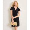 Tommy Bahama Women's Sophia Short Sleeve Short Dress - Black